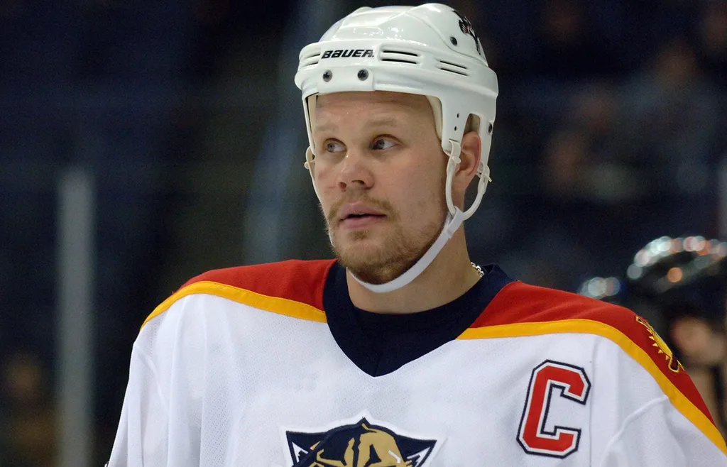 Olli Jokinen med "C:et" på bröstet i Florida Panthers
