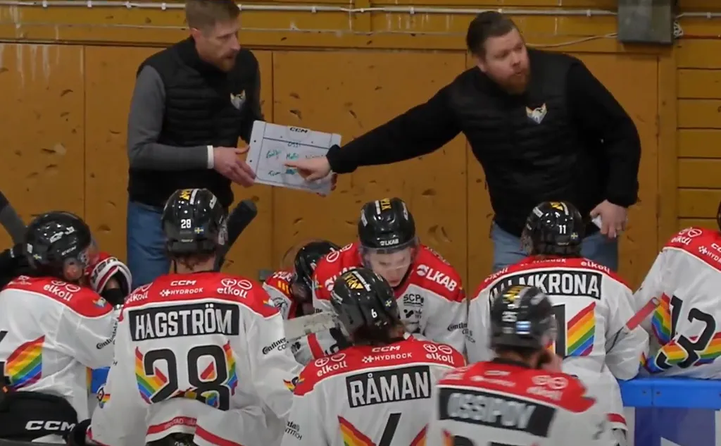 Henrik Törmä (t.v) ska dra upp riktlinjerna för ett nytt Kiruna-lag