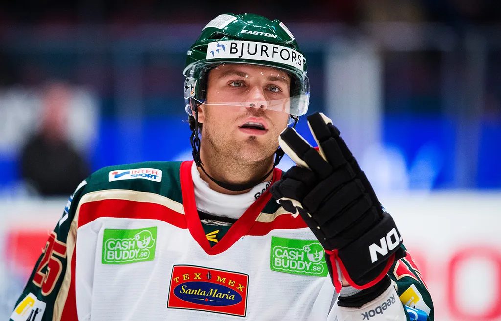 Viktor Stålberg i Frölundas tröja