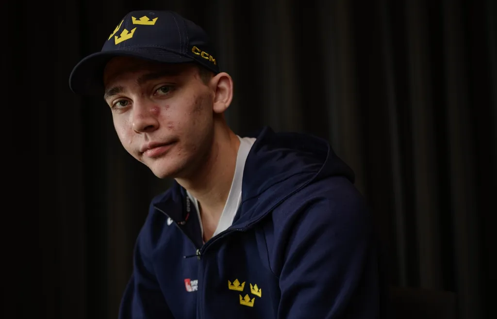 Marcus Gidlöf utmanar Melker Thelin om förstaspaden i Junior-VM