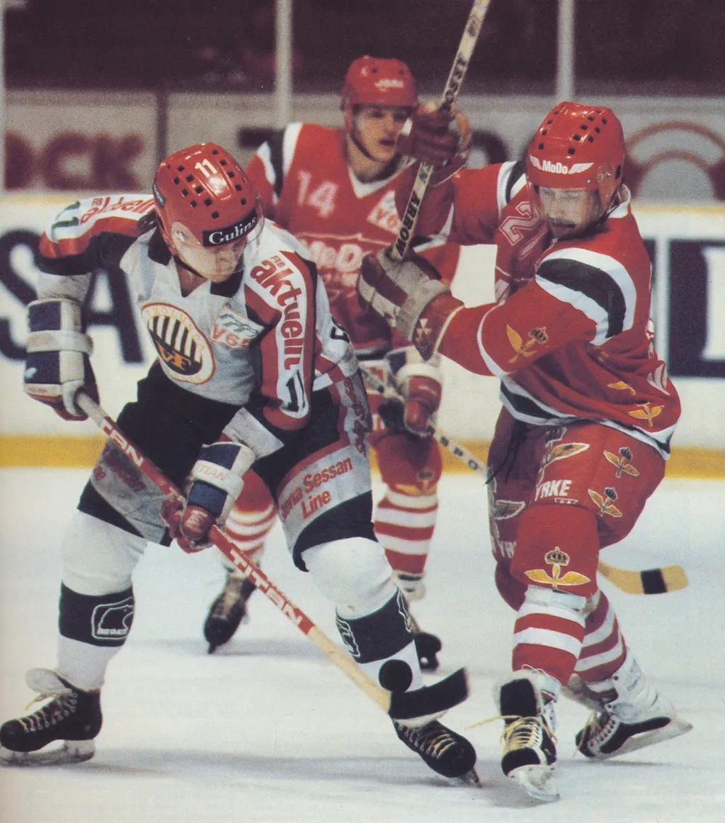 Robert Frestadius i en match mot Västra Frölunda.