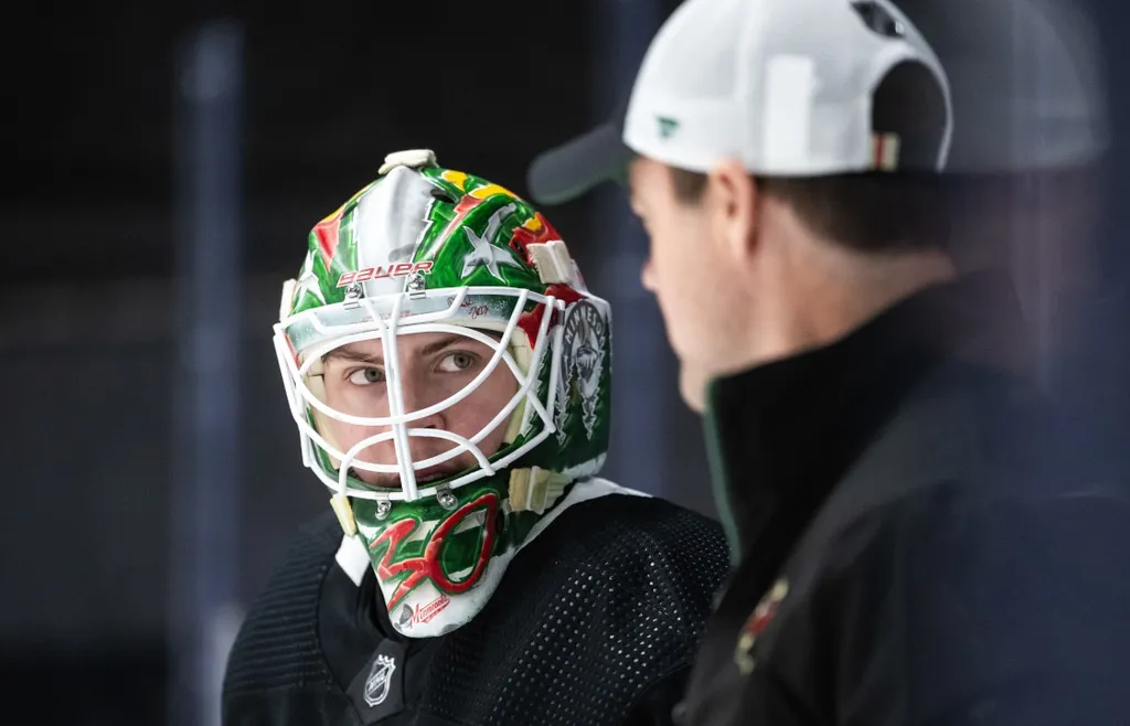 Jesper Wallstedt kommer att få chansen i NHL från start i år