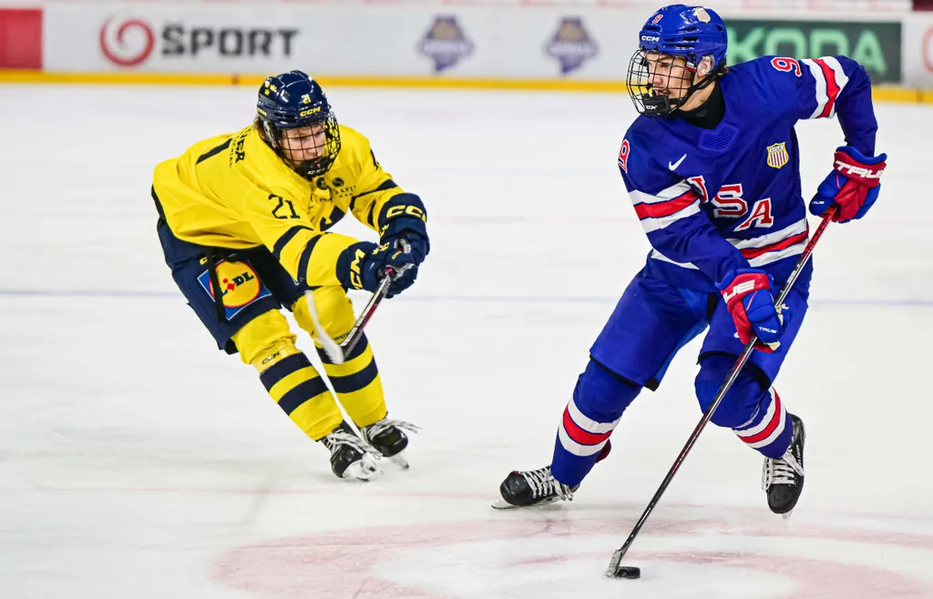 USA står för motståndet i finalen för Ludvig Andersson och Småkronorna