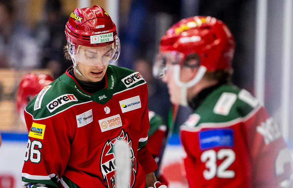 Lukas Jasek deppar efter torsdagens 2–3-förlust mot Leksand