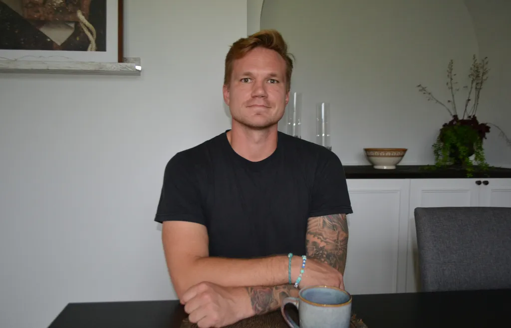 Tobias Ekberg hemma i Leksand