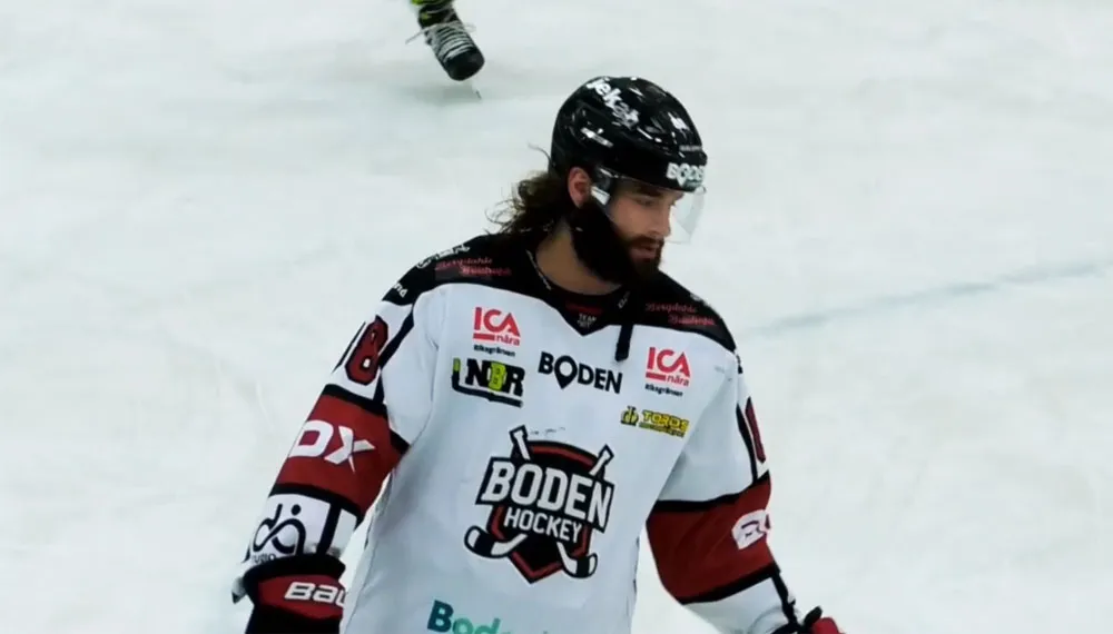 Jake Bolton under sin säsong i Boden