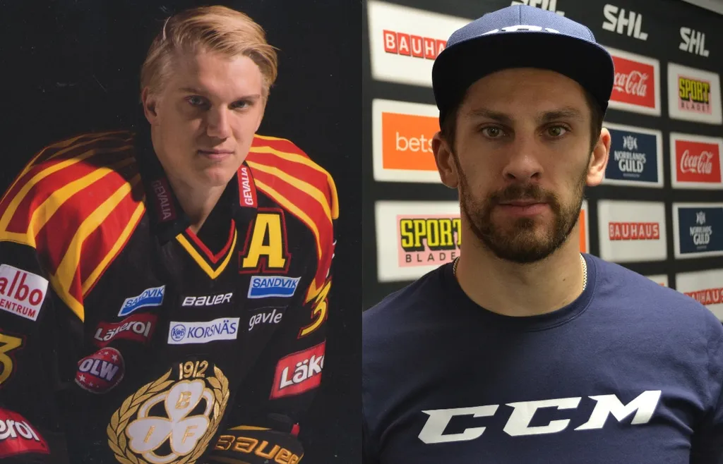 Jakob Silfverberg och Marek Hrivik