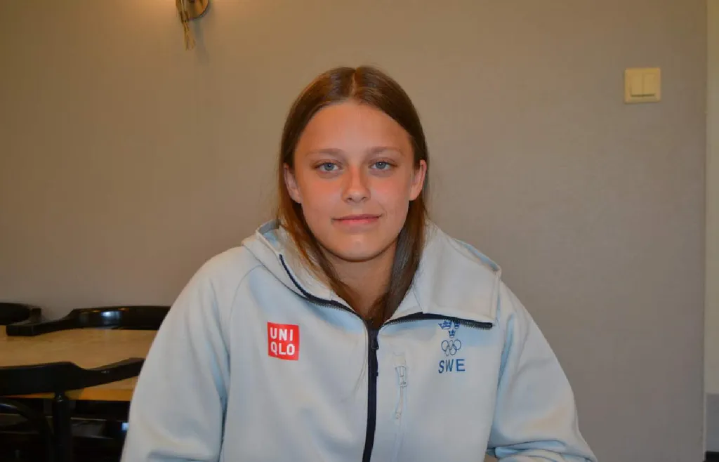 Lovisa Engström stod upp bra i debuten, trots förlust