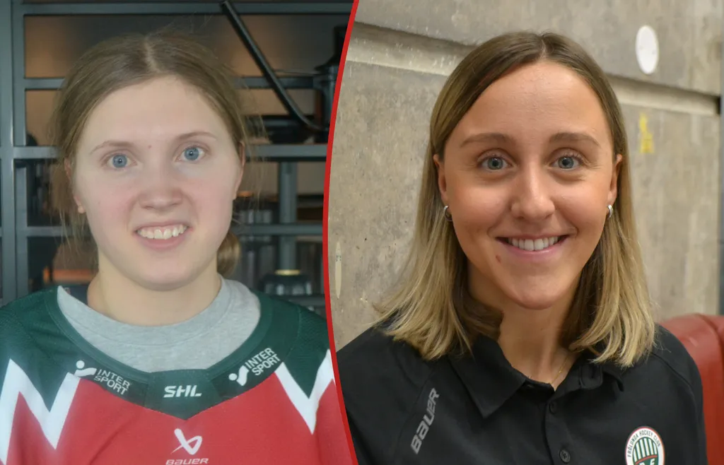 Felizia Wikner Zienkiewiecz och Hanna Olsson.