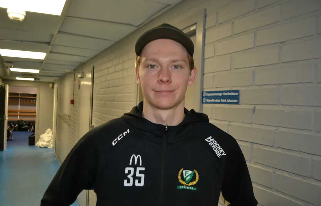 Melker Thelin gör en stark säsong i Färjestad