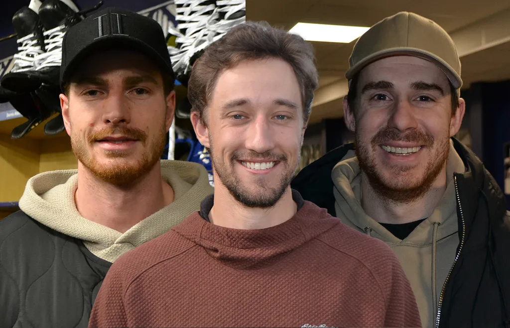Peter Cehlárik, Max Véronneau och Matt Caito