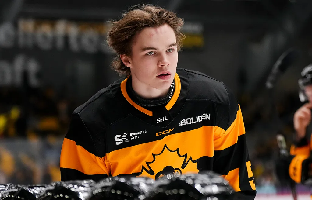 Axel Sandin Pellikka är ohotad kung bland SHL:s juniorer
