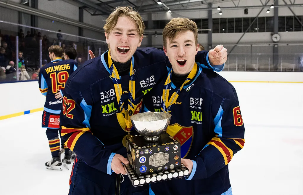 Wilson och Viggo Björck säkrade JSM-guld med Djurgården 2024/25