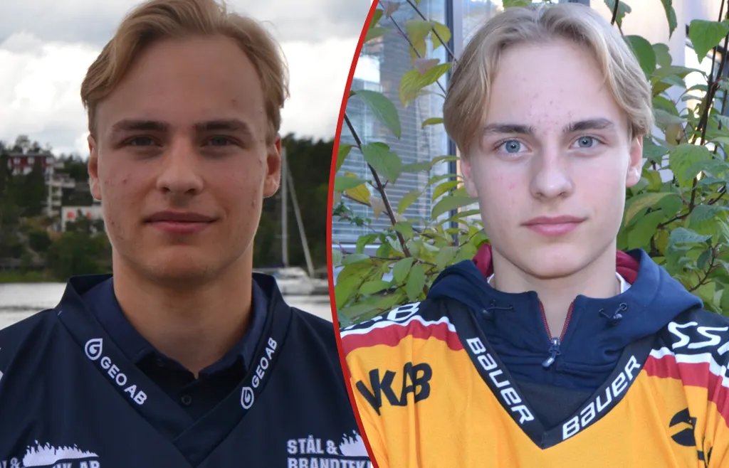 Love Härenstam i Södertäljes och Luleås tröja