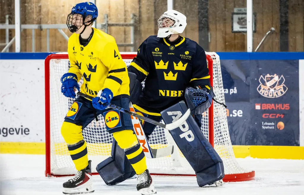 Axel Sjulander har fått känna på spel i landslaget