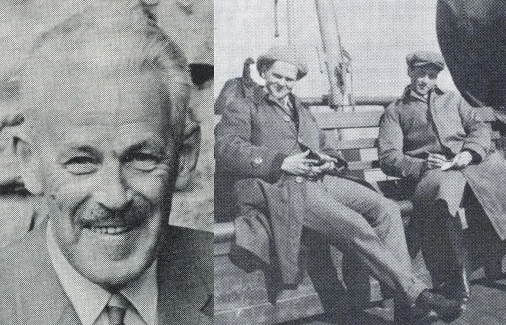 Nils Molander, Abbe Jansson och Erik Burman.