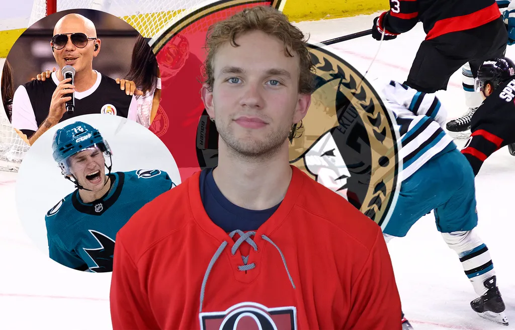 William Eklund om trejden från San Jose till Ottawa.
Foto: Ronnie Rönnkvist & Bildbyrån (Collage)
