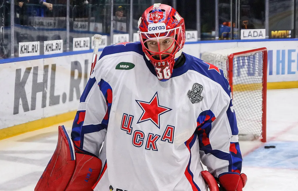 Adam Reideborn under tiden i CSKA Moskva. 