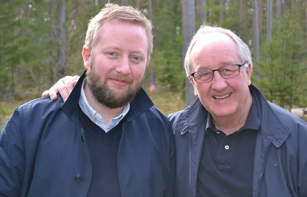 Fredrik och Dan Söderström. 