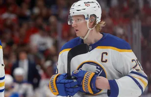 Rasmus Dahlin är på väg tillbaka. Foto: Geoff Burke-Imagn Images