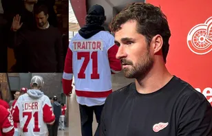 Dylan Larkin blev utbuad av sitt eget lags fans.