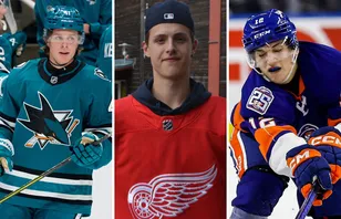 Ivar Stenberg, Anton Johansson och Victor Eklund har visat framfötterna under NHL:s försäsong. Foto: Bildbyrån & Ronnie Rönnkvist