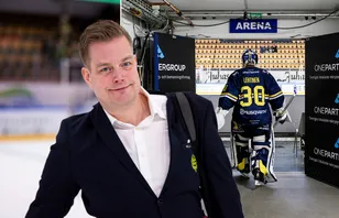 Per Kenttä förklarar värvningen av Lassi Lehtinen. Foto: Bildbyrån (montage).