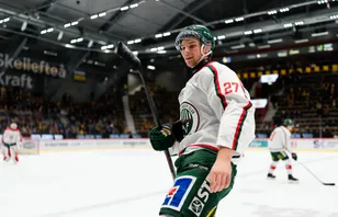 Carl-Otto Magnusson i Frölunda-tröjan.