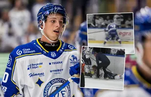 Otäcka smällen - matchstraff i träningsmatchen