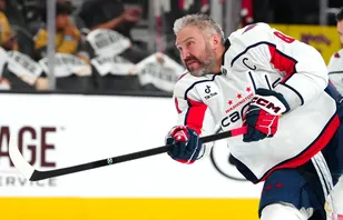 Washington Capitals hoppas få besked om Alex Ovetjins framtid inom kort. Foto: Stephen R. Sylvanie-Imagn Images