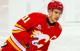 Mikael Backlund klev av i Calgary Flames seger. 