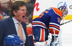 Mike Babcock var missnöjd med Tristan Jarrys premiär.
