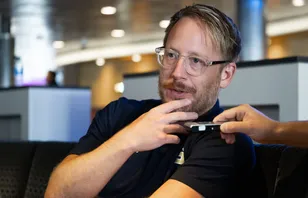 Södertäljes sportchef Emil Georgsson. 