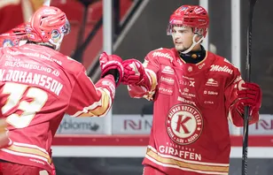 Valdemar Johansson och Elliot Ekmark låg bakom Kalmars seger. 