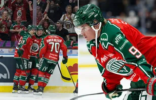 Graeme Clarke har gjort sitt första mål för Frölunda.