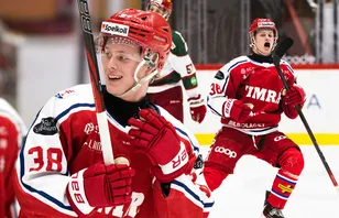 Olle Därth gjorde två mål för Timrå J20 i segern mot Modo J20