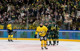 Löven vann första hemmamatchen i SHL på 26 år.
Foto: Bildbyrån