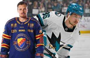 Lucas Carlsson missar Djurgårdens SHL-premiär.