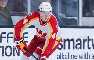William Strömgren har fått en fin start på AHL-säsongen i Calgary. Foto: Alamy