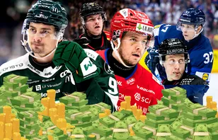 Så mycket tjänar SHL-stjärnorna på sina NHL-kontrakt