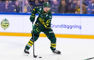 Alfred Barklund blir borta "en tid" för Björklöven.
Foto: Bildbyrån