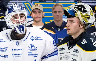 Marcus Gidlöf och Love Härenstam - rivaler och klubbkamrater på samma gång.
Foto: Bildgyrån & Ronnie Rönnkvist.