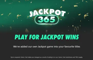 bet365 introducerar Jackpot365 – en unik jackpottfunktion