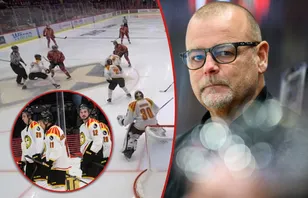 Brynäs var irriterade efter Örebros ledningsmål. 
