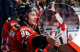 Rasar efter utvisningen: "Det är helt sjukt"