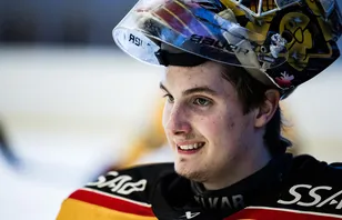 Isak Sörqvist imponerade i sin första match för Vimmerby. 
