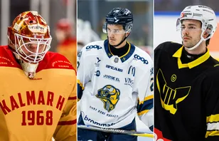 Carl Malmqvist, Lucas Jidenius och Tim Friberg har svårt att få speltid i Hockeyallsvenskan.