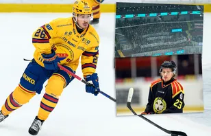 Lucas Carlsson buades ut.
Foto: Bildbyrån & Måns Karlsson.