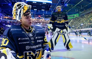 Herman Liv storspelade direkt i debuten för HV71. 