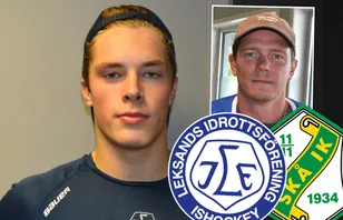 Pax Kleffner får spela med barndomsidolen Patrick Zackrisson i Leksand.